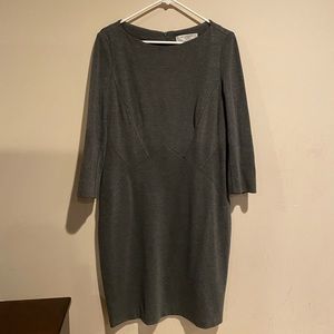 Elegant Gray Women's Dress